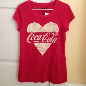 Red Coca Cola Graphic Tee
