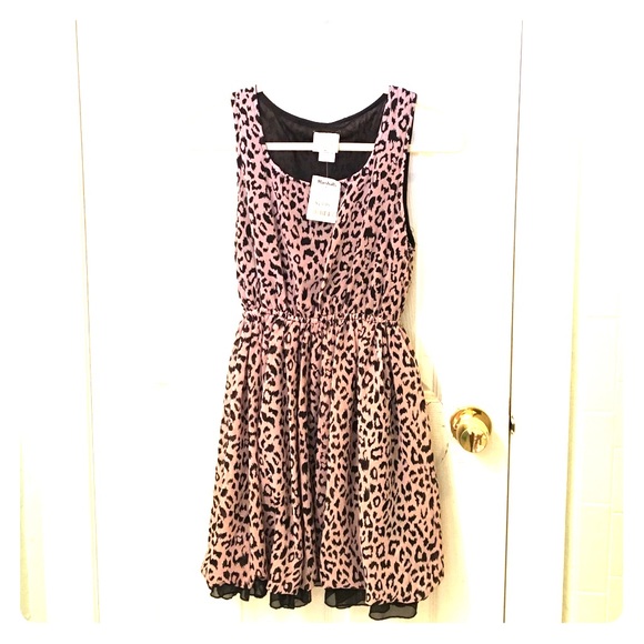 Leopard print dress