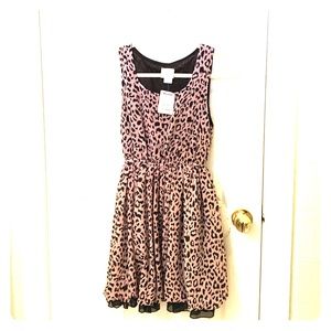 Leopard print dress