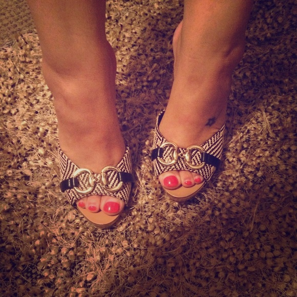 Anne Michelle Open Toe Pumps