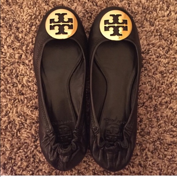 Tory Burch - Reva flats - worn one time!