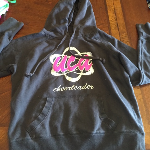 UCA varsity cheerleading hoodie.