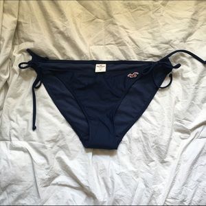 Hollister Navy Blue Bikini Bottom
