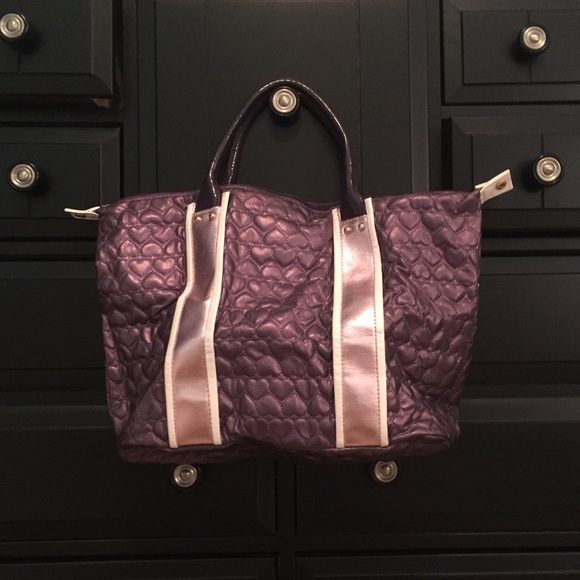 purple Justin Bieber Someday bag