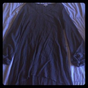 V-neck mini dress