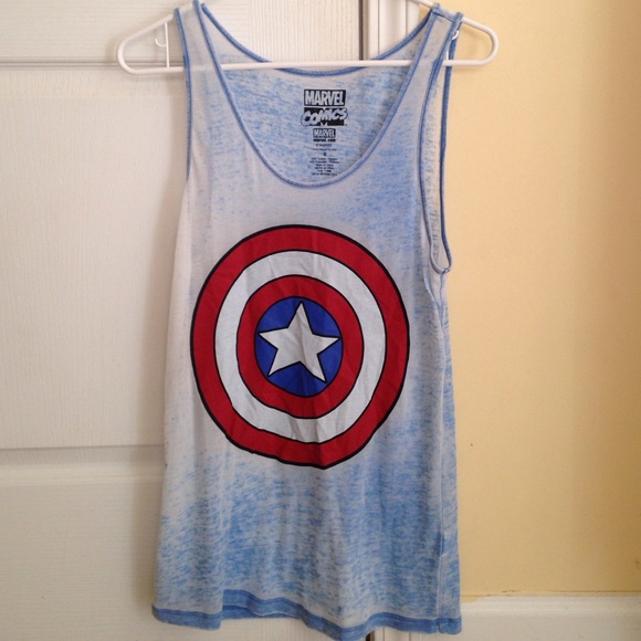 Marvel Captain America Graphic Tank