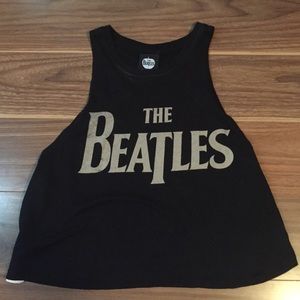 The Beatles ribbed crop top