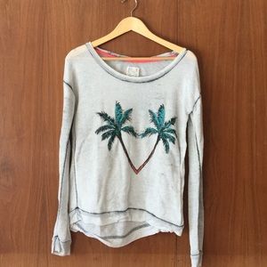 Palm tree love sweater