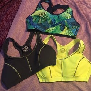 3 Danskin Sports Bras