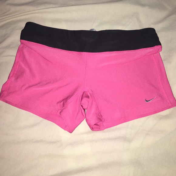 Pink nike dri-fit spanks SOLD