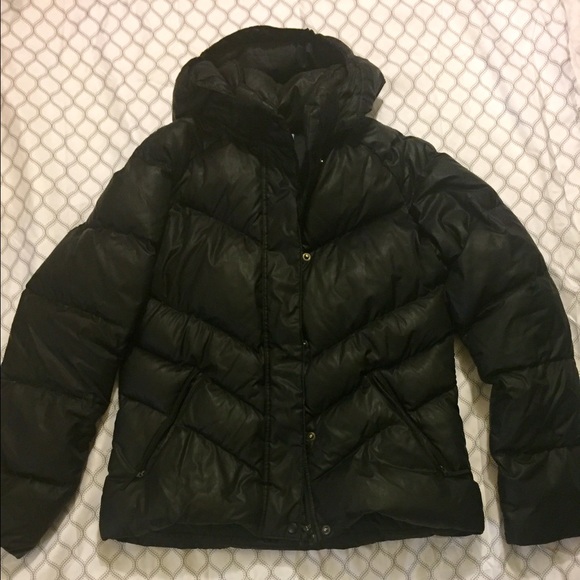 Black nike puffer jacket size large