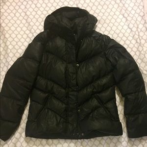 Black nike puffer jacket size large