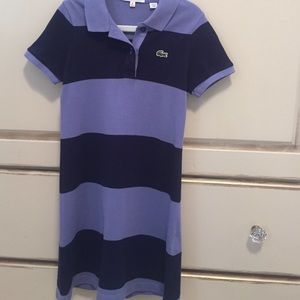 Girls Lacoste dress size 6