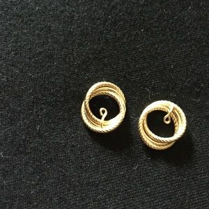 Earring jackets 14k