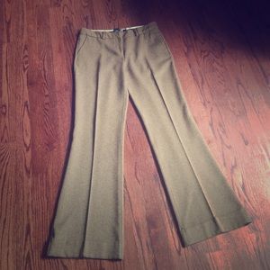 Rampage Brown Tweed Like Wide Leg Pants 5