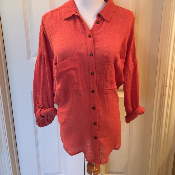 Free People linen top