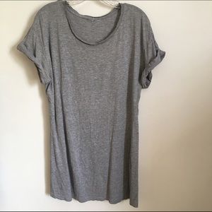 grey tshirt dress