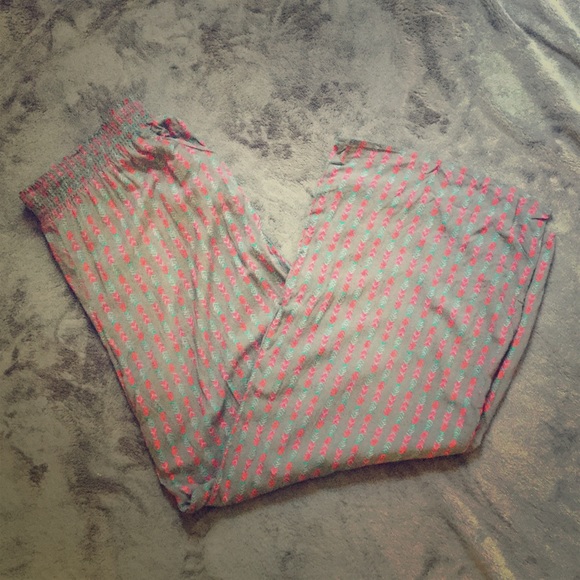 Aztec wide leg sleep pants xl