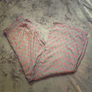 Aztec wide leg sleep pants xl
