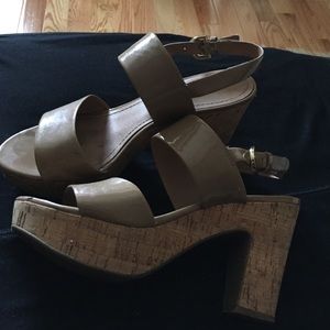 Franco sarto tan patent sandal