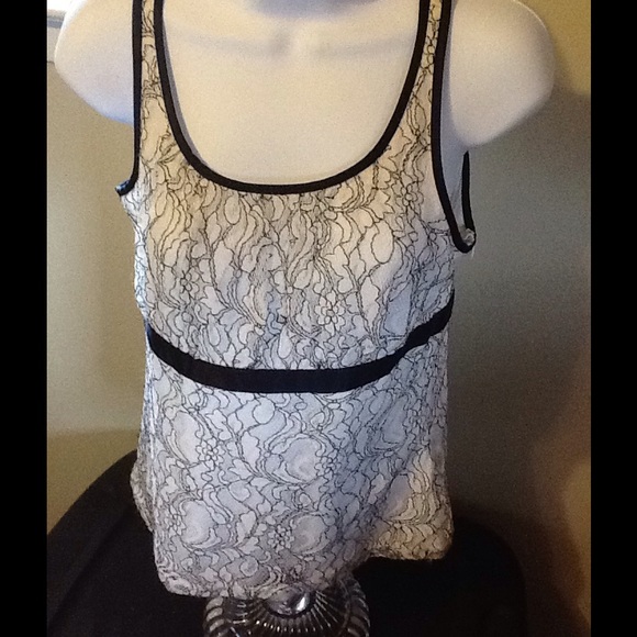Sexy lace tank top