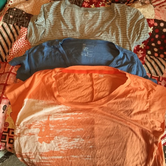 3 Gap tops.  All fit like small (one medium)