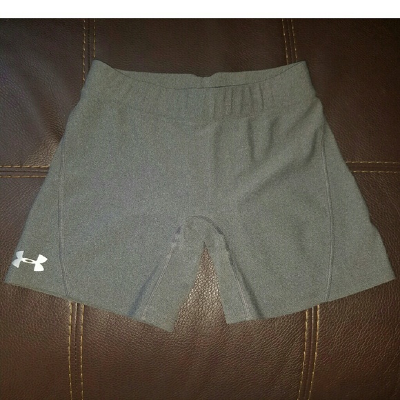 Small Grey Spandex Under Armour Shorts