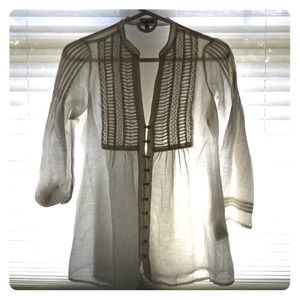 Joie super light white shirt