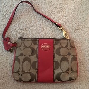 Coach Wristlet- never used!