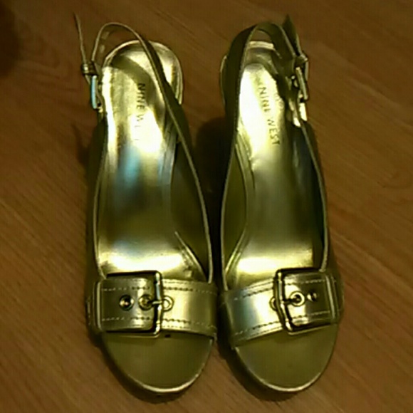 Nine west heels sz 7 1/2