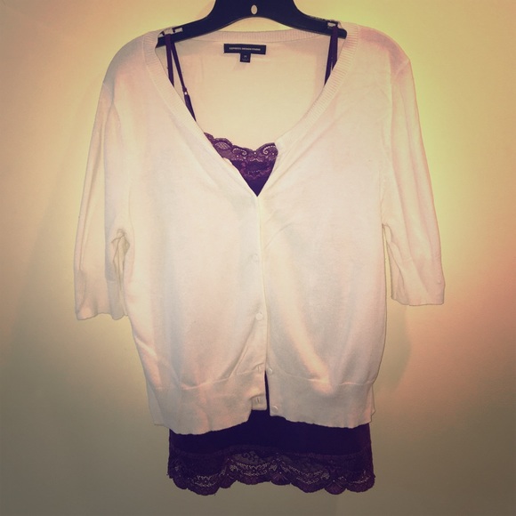 Bundle!! Express cardigan and tank top!