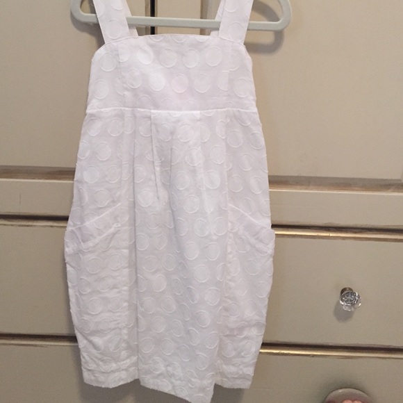 Girls white dress