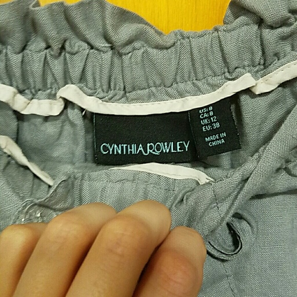Cynthia Rowley grey shorts, size 8! NWOT! - Picture 2 of 3