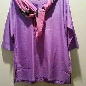 Linen purple tunic!