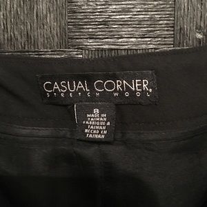 Casual Corner Pants - Casual Corner black pants Casual Corner Pants - Casual Corner black pants