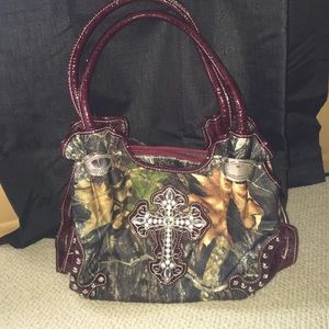 Camouflage purse