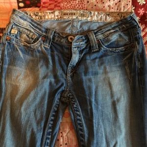 Big Star flare jeans.  Size 28 regular.