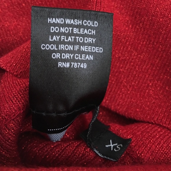 ❌donated Arden B. Red Tube Top NWOT - Picture 4 of 4