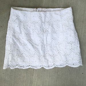 White Lilly Pulitzer skirt