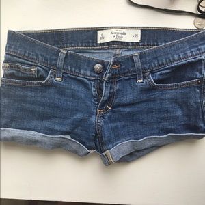 Abercrombie and Fitch size 0 shorts