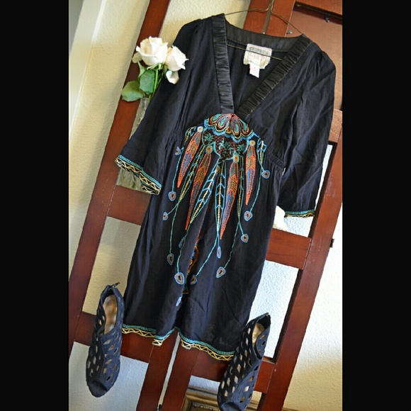 Flying Tomato Tribal Dress by Salt & Pepper