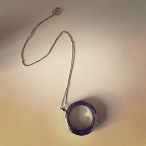 Origami Owl Living Locket base and chain