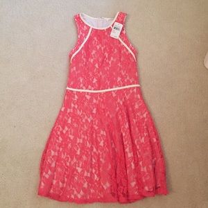 Lush Lace Flare Dress