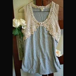 Cute lacey J.Crew tank