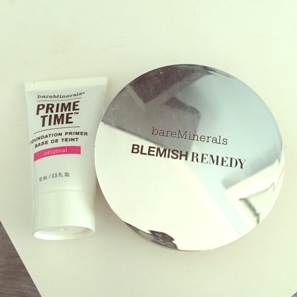 Bareminerals blemish remedy and prime time