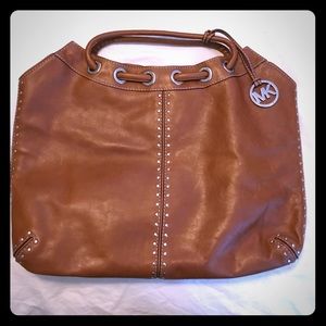 *RESERVED!! Leather Michael Kors Bag