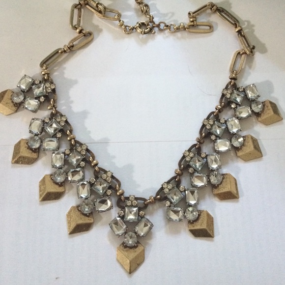 Crystal statement necklace