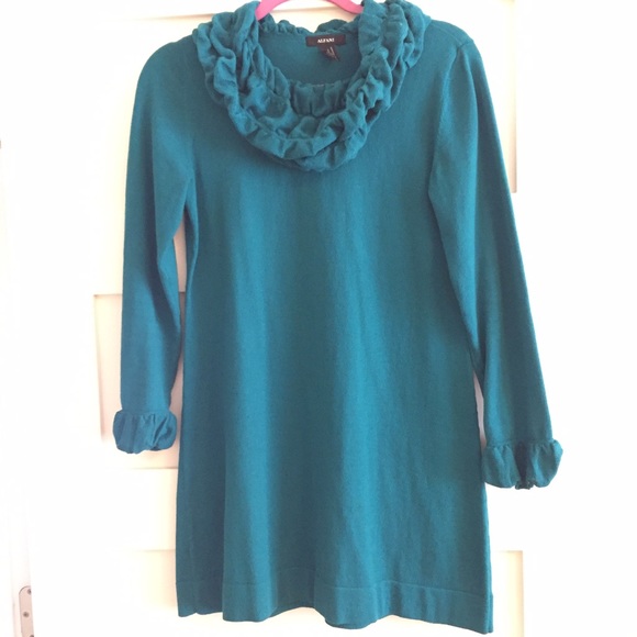 Long sleeve sweater dress