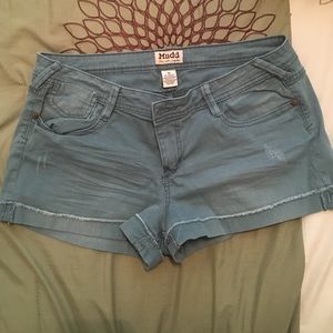 Mudd teal shorts