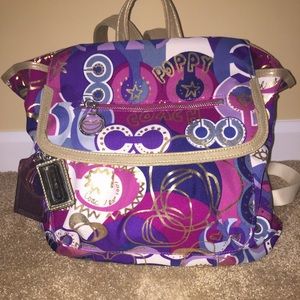 Genuine Coach Poppy backpack